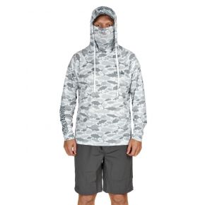 Реглан Norfin Sun Pro Barracuda Hoodie сірий S (131001-S)