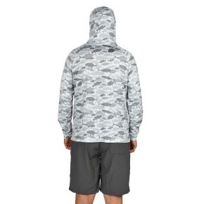 Реглан Norfin Sun Pro Barracuda Hoodie сірий S (131001-S)