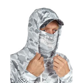 Реглан Norfin Sun Pro Barracuda Hoodie сірий S (131001-S)