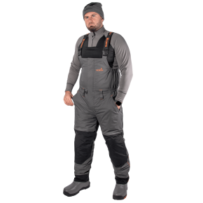 Костюм зимовий мембранний Norfin Discovery 3 GR сіро-чорний (453301-S)