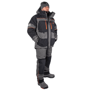 Костюм зимовий мембранний Norfin Discovery 3 GR сіро-чорний (453301-S)