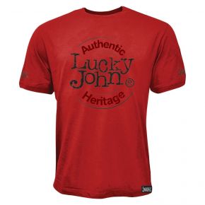 Футболка Lucky John Red червона S (AM-157-01S)
