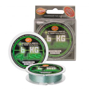 Шнур WFT KG Gliss Monotex Green 300 м 0.12 мм 6 кг (30446312)