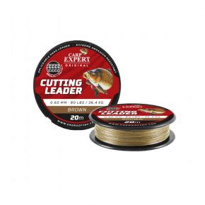 Шок-лідер Carp Expert Cutting Leader Brown 20 м 0.60 мм 36.4 кг (31560060)