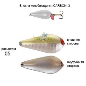 Блесна KibsCARBONI 3 05