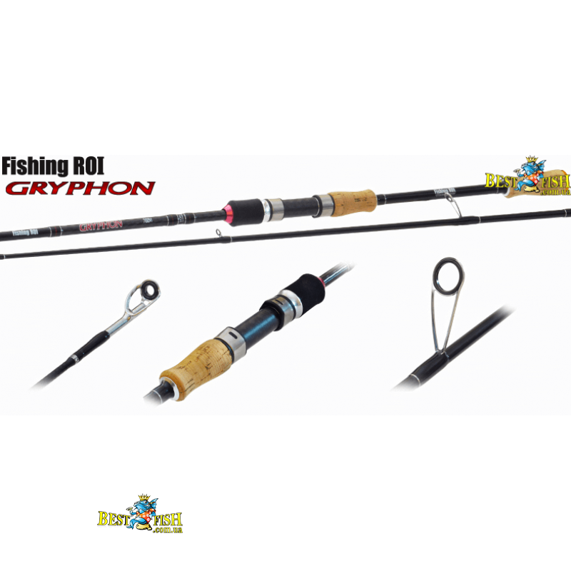 Спінінг Fishing ROI Gryphon 2.49 м 7-25 г (615-7-249) Спінінг Fishing ROI Gryphon 2.49 м 7-25 г (615-7-249)