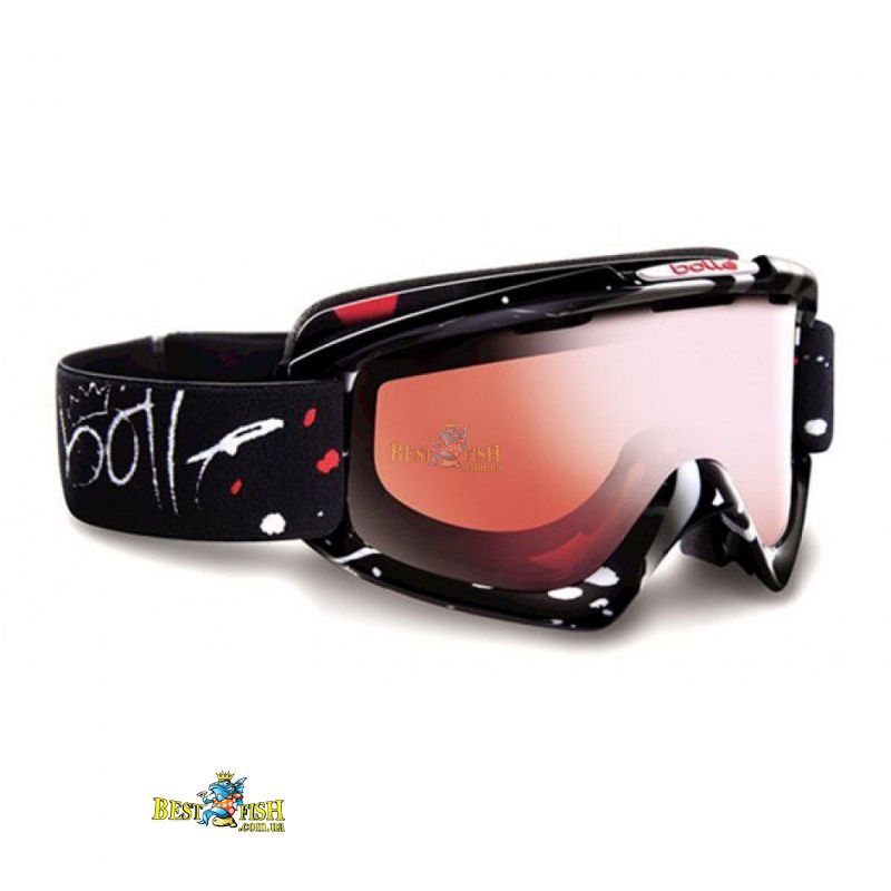 Маска Bolle Nova Black Graffiti / Vermillon Gun Маска Bolle Nova Black Graffiti / Vermillon Gun