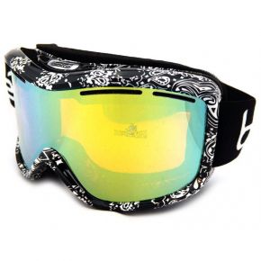 Маска Bolle Monarch Black Bandana / Citrus Gold Маска Bolle Monarch Black Bandana / Citrus Gold