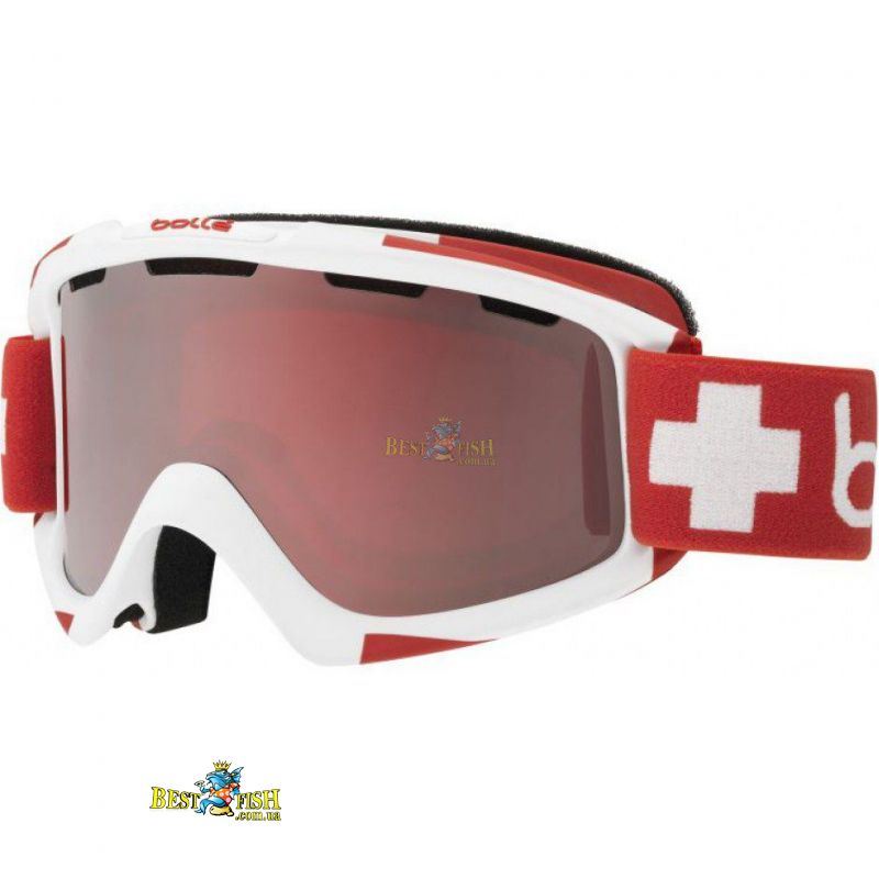 Маска Bolle Nova Limited Edition Matte Switzerland / Vermillon Gun Маска Bolle Nova Limited Edition Matte Switzerland / Vermillon Gun