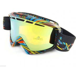 Маска Bolle Nova II Shiny Black Burst / Citrus Gold