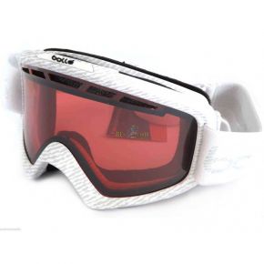 Маска Bolle Nova II Matte White Zebra / Vermillon Gun