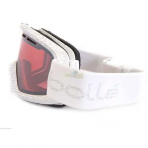 Маска Bolle Nova II Matte White Zebra / Vermillon Gun