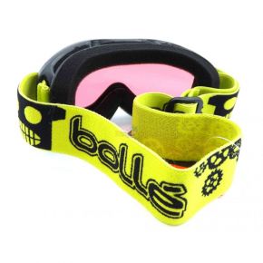 Детская маска Bolle AMP Black Robot / Vermillion