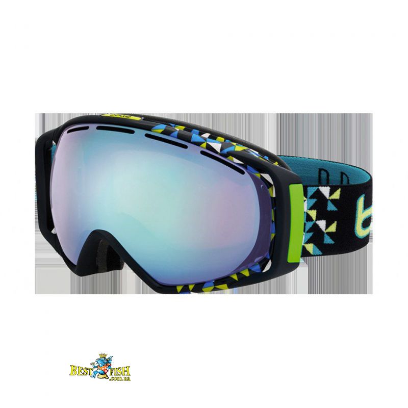 Маска Bolle Gravity Black Diagonal / Modulator Vermillon Blue Маска Bolle Gravity Black Diagonal / Modulator Vermillon Blue