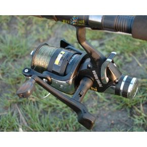 Катушка с бейтраннером Gold Star Perfect Gulp 40