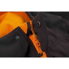 Куртка Fox Black Orange Hoodie