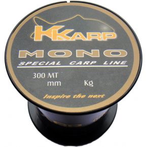 Волосінь Trabucco K-Karp Mono 300m 0.37mm 15.875kg коричнева