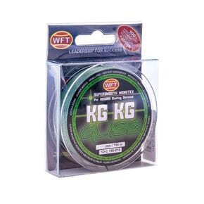 Плетений шнур WFT Gliss KG Monotex Green 0,12mm 6kg 150m
