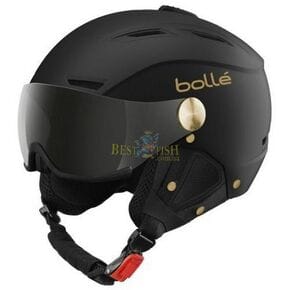 Горнолыжный шлем Bolle Backline Visor Soft Black-Gold + 1 Silver-Gun + 1 Lemon 59-61