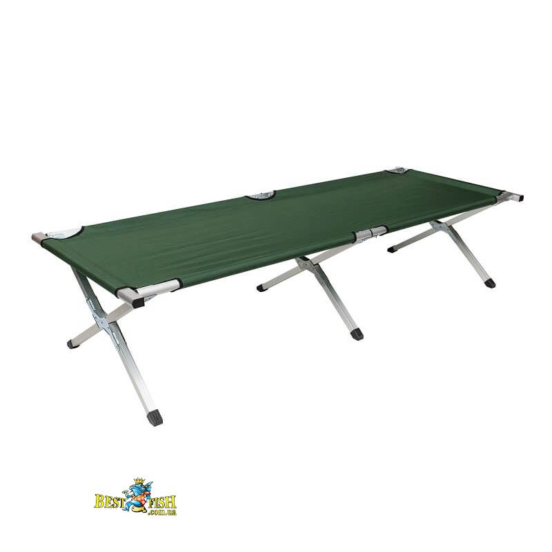 Розкладачка BratFishing кемпінгові алюмінієва Military Hato (170 / 03-005-001) Розкладачка BratFishing кемпінгові алюмінієва Military Hato (170 / 03-005-001)