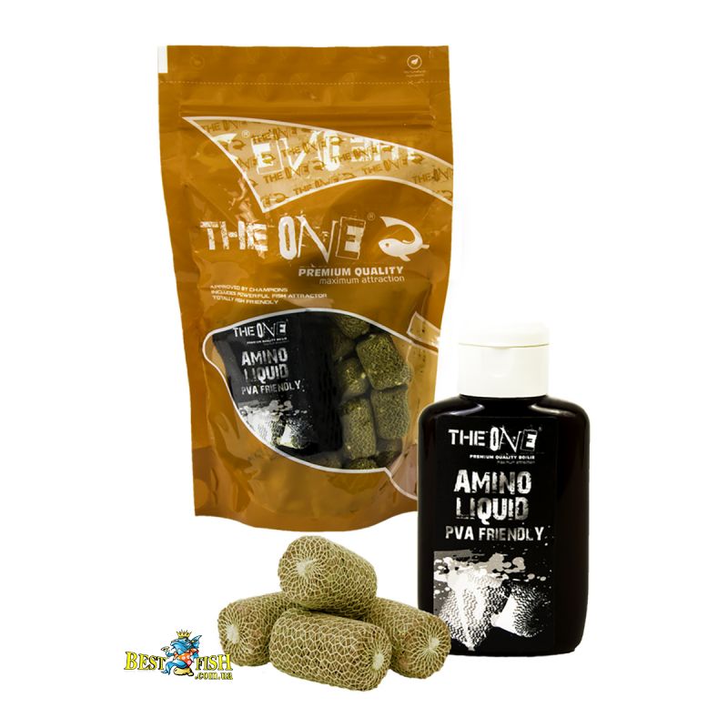 Прикормка The One PVA Gold + Dip 100 мл Прикормка The One PVA Gold + Dip 100 мл