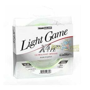 Плетений шнур Team Salmo LIGHT GAME X4 ULTRA PE 5014-004 (5014-004)