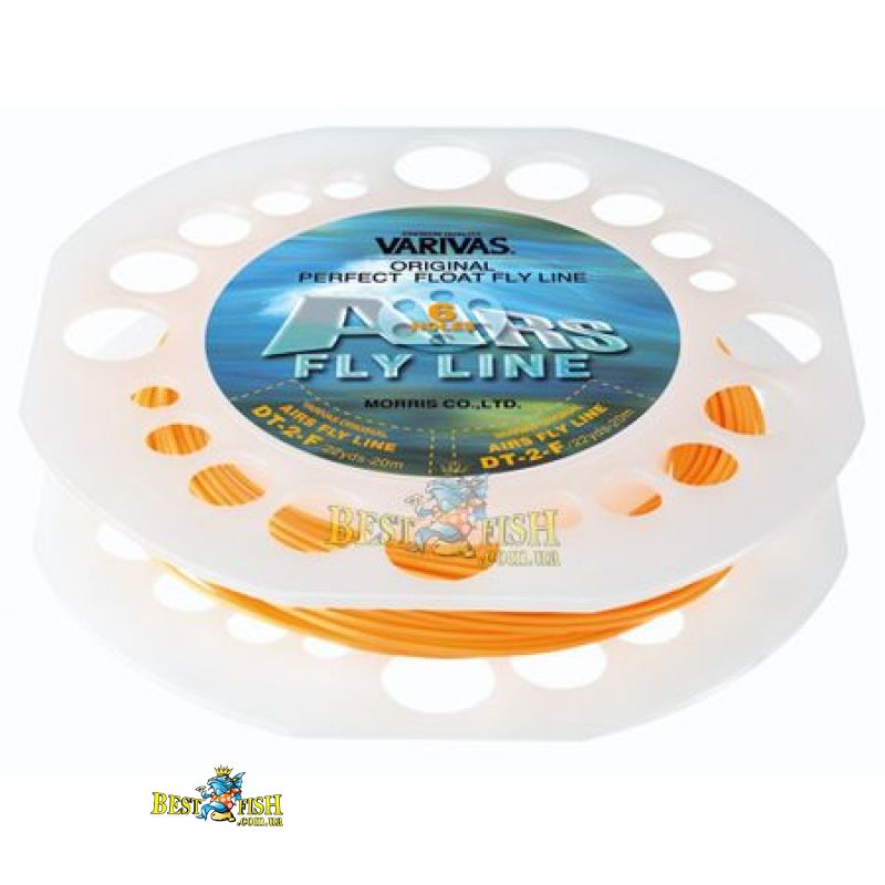 Шнур нахлистовий AIRS FLY LINE PRO SPEC VARIVAS (оранж.) Шнур нахлистовий AIRS FLY LINE PRO SPEC VARIVAS (оранж.)