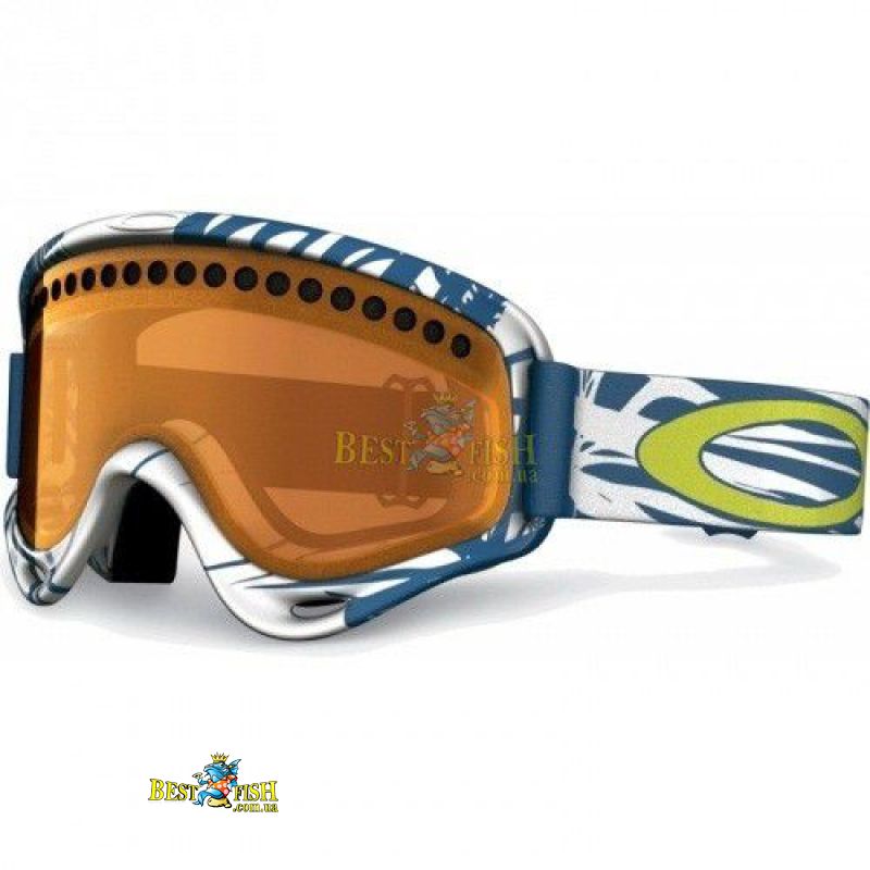 Горнолыжная маска десткая Oakley XS O Frame Scratch Blue / Persimmon Горнолыжная маска десткая Oakley XS O Frame Scratch Blue / Persimmon