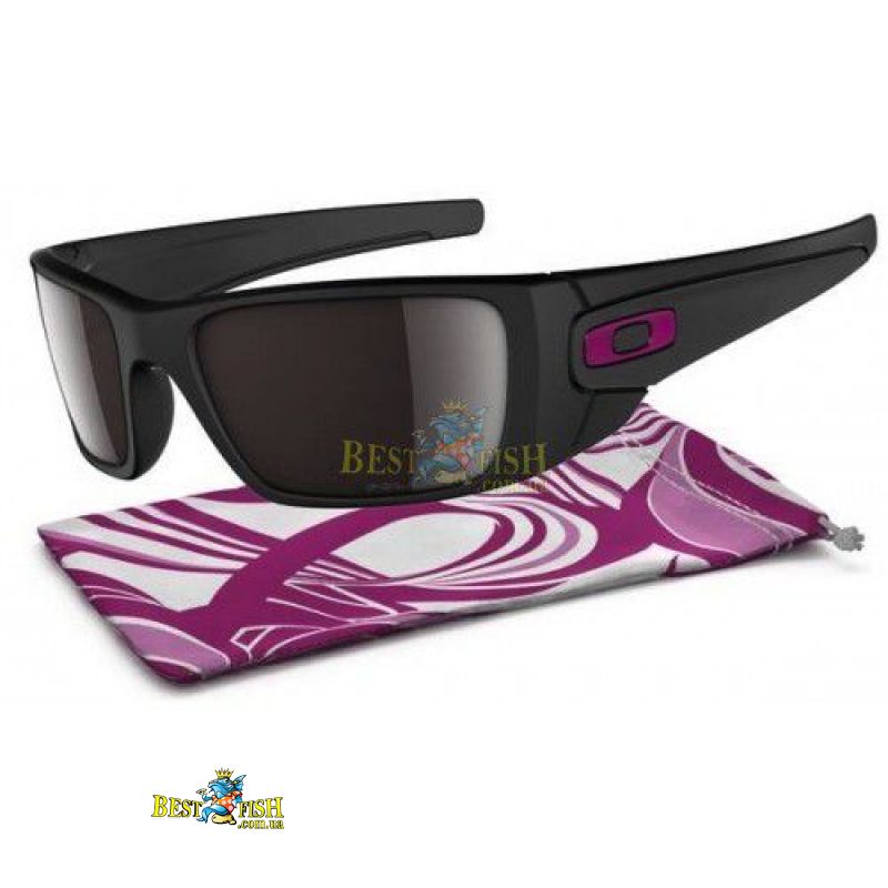 Велоочки Oakley Fuel Cell Matt Black / Black Iridium Polarized Велоочки Oakley Fuel Cell Matt Black / Black Iridium Polarized