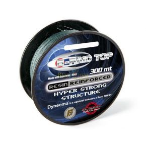 Шнур Lineaeffe B-RAID TOP Dyneema 100% 150m 0.25mm/20.00kg черный