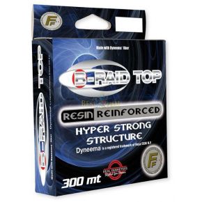 Шнур Lineaeffe B-RAID TOP Dyneema 100% 150m 0.25mm/20.00kg черный