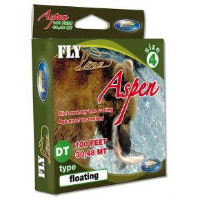 Шнур нахлистовий Lineaeffe 30.48м DT5 плаваючий (помаранчевий)