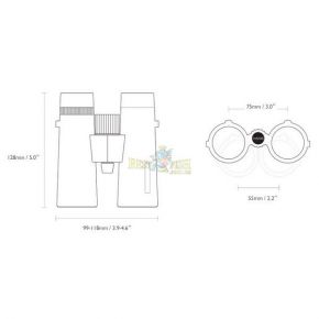 Бінокль Hawke Nature Trek 10x32 Top Hinge (Green)