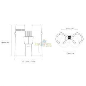 Бінокль Hawke Nature Trek 10x50 Top Hinge (Green)