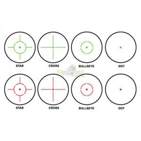 Прицел коллиматорный Barska Multi Reticle AR-X 1x35 (Picatinny)