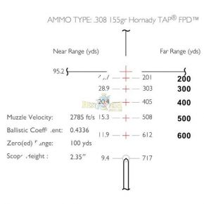 Прицел оптический Hawke Endurance LER 3-9x40 (223/308 Marksman IR) Прицел оптический Hawke Endurance LER 3-9x40 (223/308 Marksman IR)