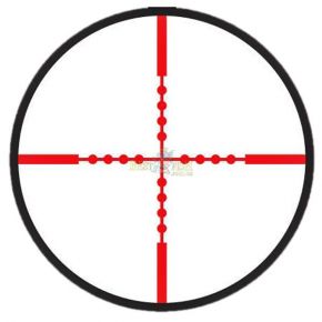 Прицел оптический Hakko Tactical 30 6x42 (Mil Dot IR Red)