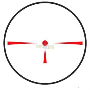 Прицел оптический Hakko Superb 2.5-10X42 (23EP IR Red)