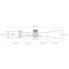 Прицел оптический Hawke Endurance LER 3-9x40 (Slug Gun SR IR)