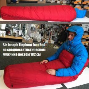 Спальный мешок Sir Joseph Elephant foot -15°C Black Спальный мешок Sir Joseph Elephant foot -15°C Black