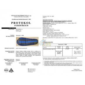 Спальный мешок Sir Joseph Looping II 1200/190/-26°C Grey/Red (Left)