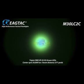 Фонарь Eagletac M30LC2C 3*XP-E2 Green R3 (750 Lm)