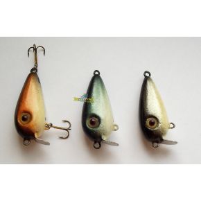 Воблер Винницкий головастик Minnow Black 5-6 gr