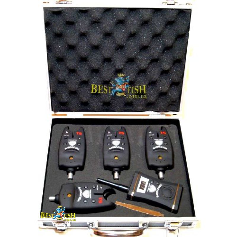 Набор сигнализаторов BARRACUDA 4+1 беспроводной приемник Набор сигнализаторов BARRACUDA 4+1 беспроводной приемник