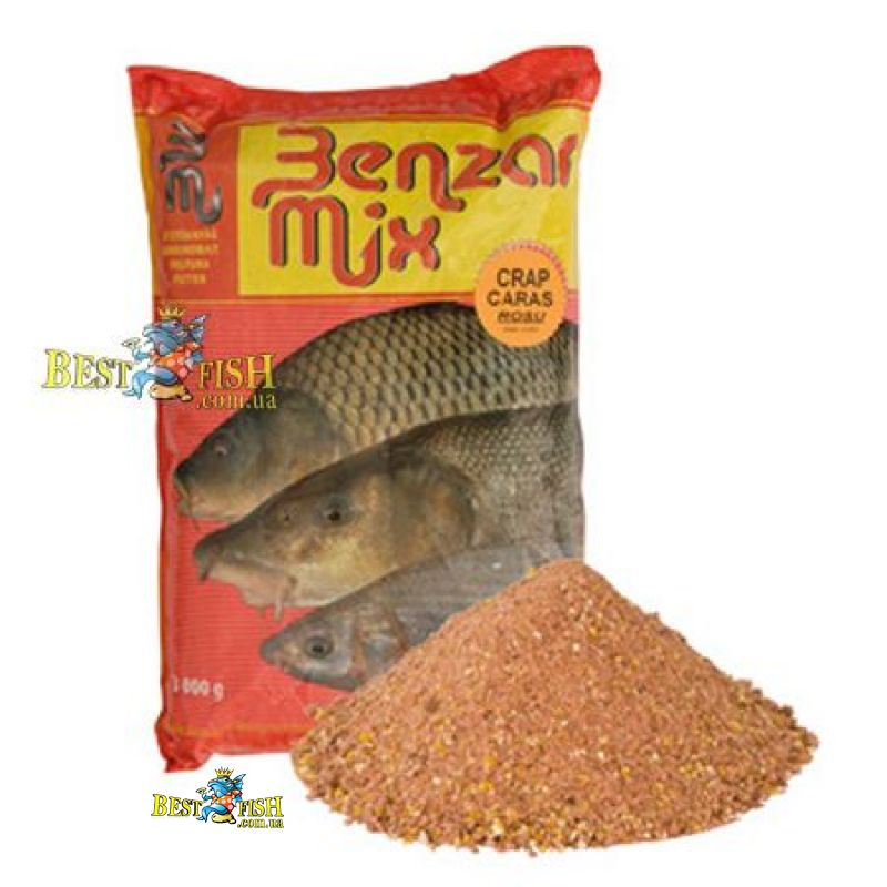 Прикормка BENZAR MIX PONTY-KARASZ PIROS карп- карась красный 3kg Прикормка BENZAR MIX PONTY-KARASZ PIROS карп- карась красный 3kg