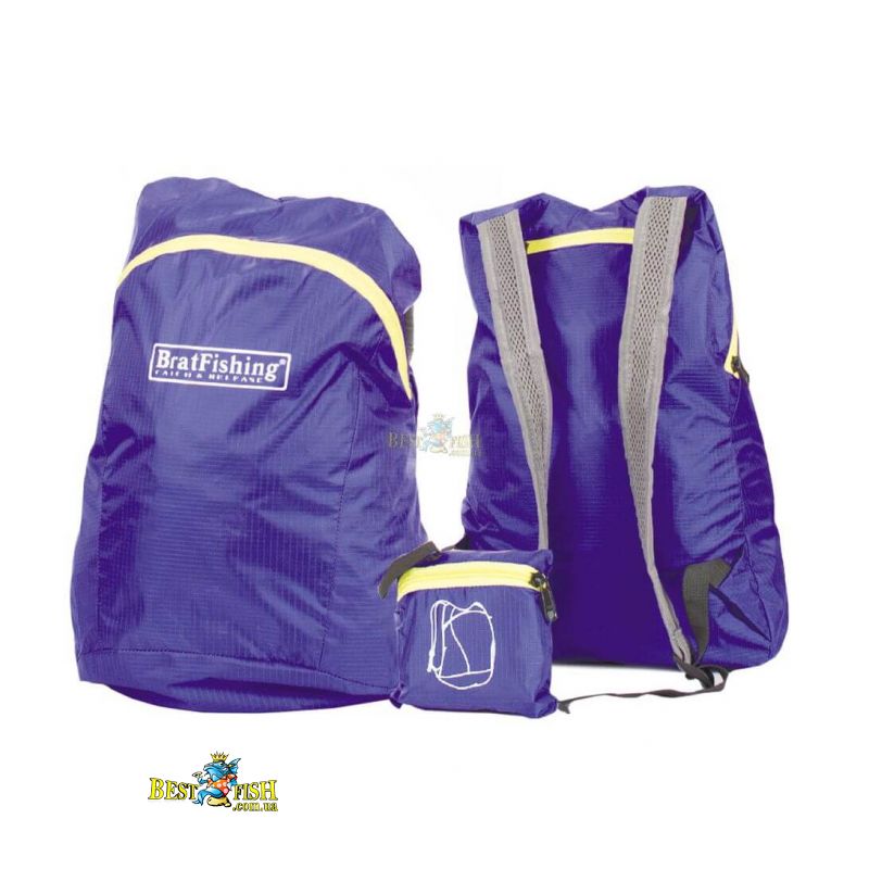Рюкзак Bratfishing блакитний 20 л Рюкзак Bratfishing блакитний 20 л