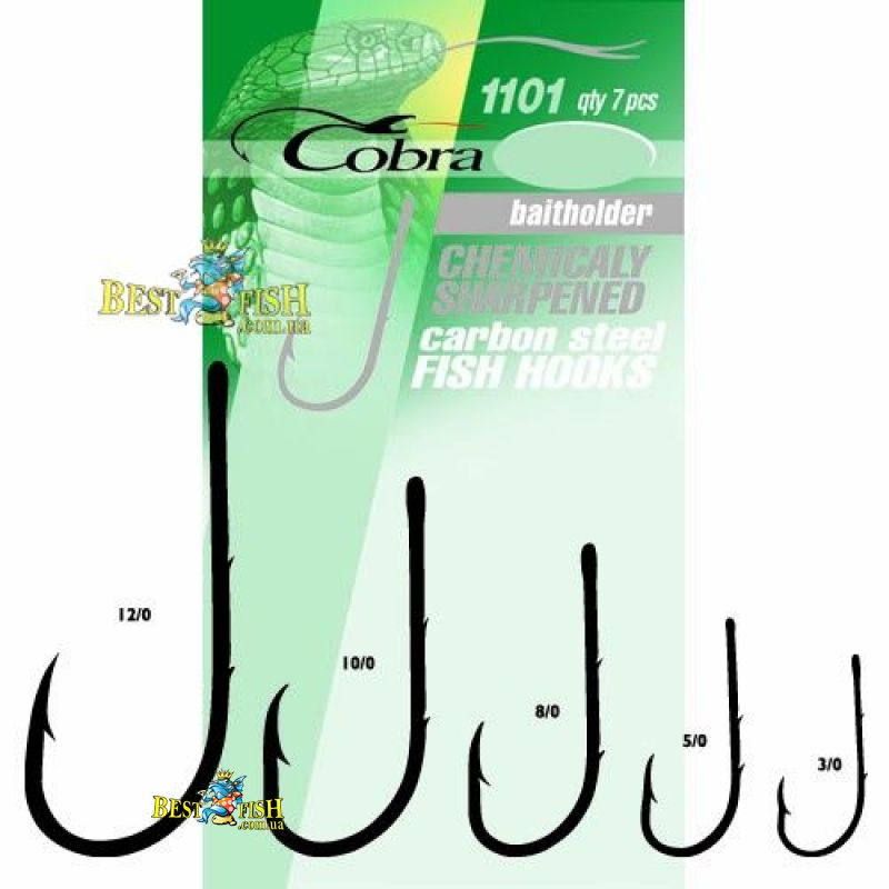 Гачки Cobra BAITHOLDER NSB K080 Гачки Cobra BAITHOLDER NSB K080