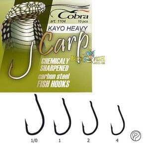 Крючки Cobra CARP KAYO HEAVY K010