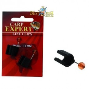 Кліпса для волосіні коропова Carp Expert LINE CLIPS 14мм