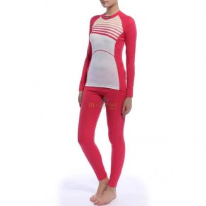 Комплект термобелья женский Craft Active Multi 2-pack Colourblock розово-белый